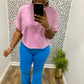 Sky Blue Flare Pants