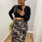 Camo Cargo Skirt