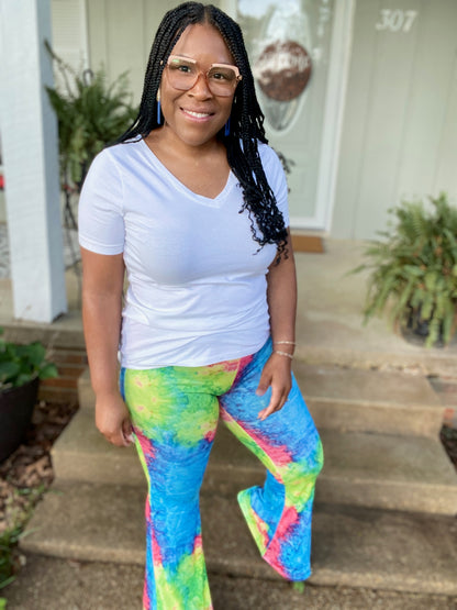 Neon Bell Bottoms