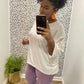 Purple Flare Jeans