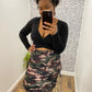 Camo Cargo Skirt