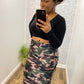 Camo Cargo Skirt