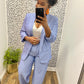 Wide Leg Blazer Set