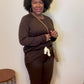 Brown Jogger Set