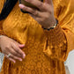 Copper Satin Dress