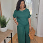 Green Woven Set