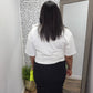 Black Ruched Skirt