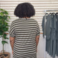 Olive V-Neck Tee