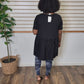 Black Empire Waist