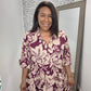 Floral Print Midi