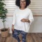 Bone Boxy Top
