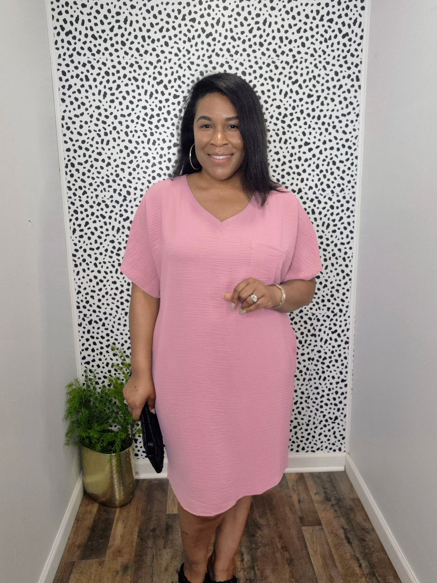 Pink Airflow Dress