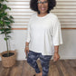 Bone Boxy Top