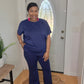 Navy Flare Set