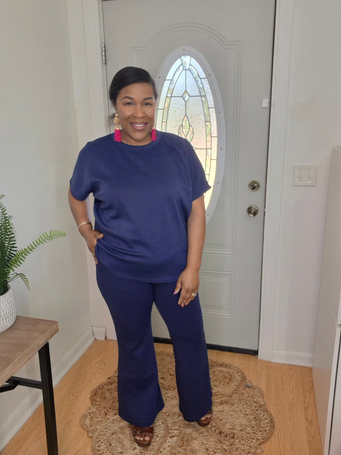 Navy Flare Set