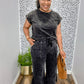 Acid Wash Flare Set