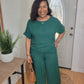 Green Woven Set
