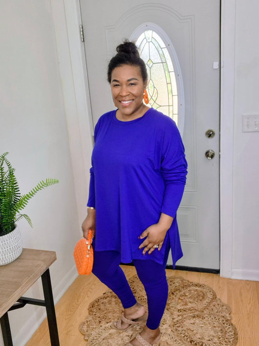 Bright Blue Lounge Set (Plus)