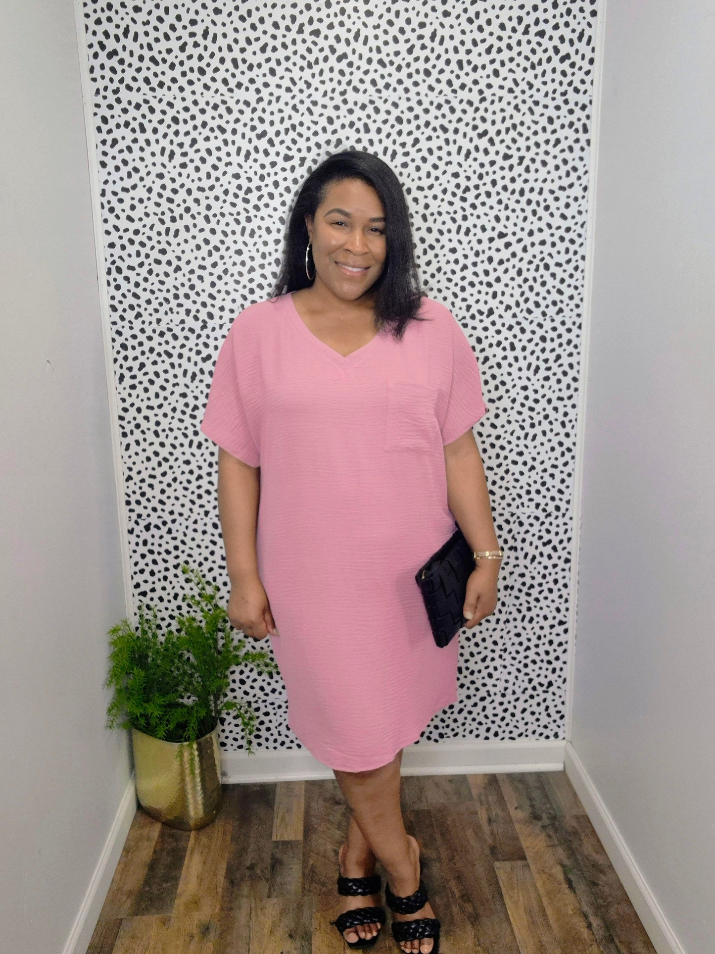 Pink Airflow Dress