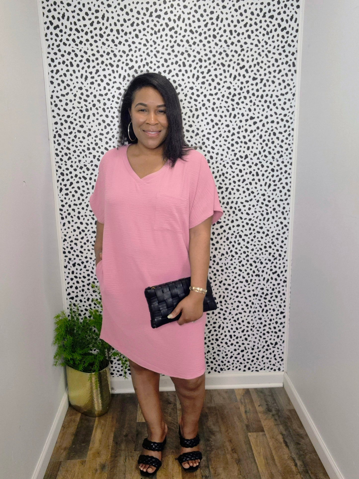 Pink Airflow Dress