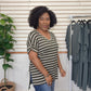 Olive V-Neck Tee