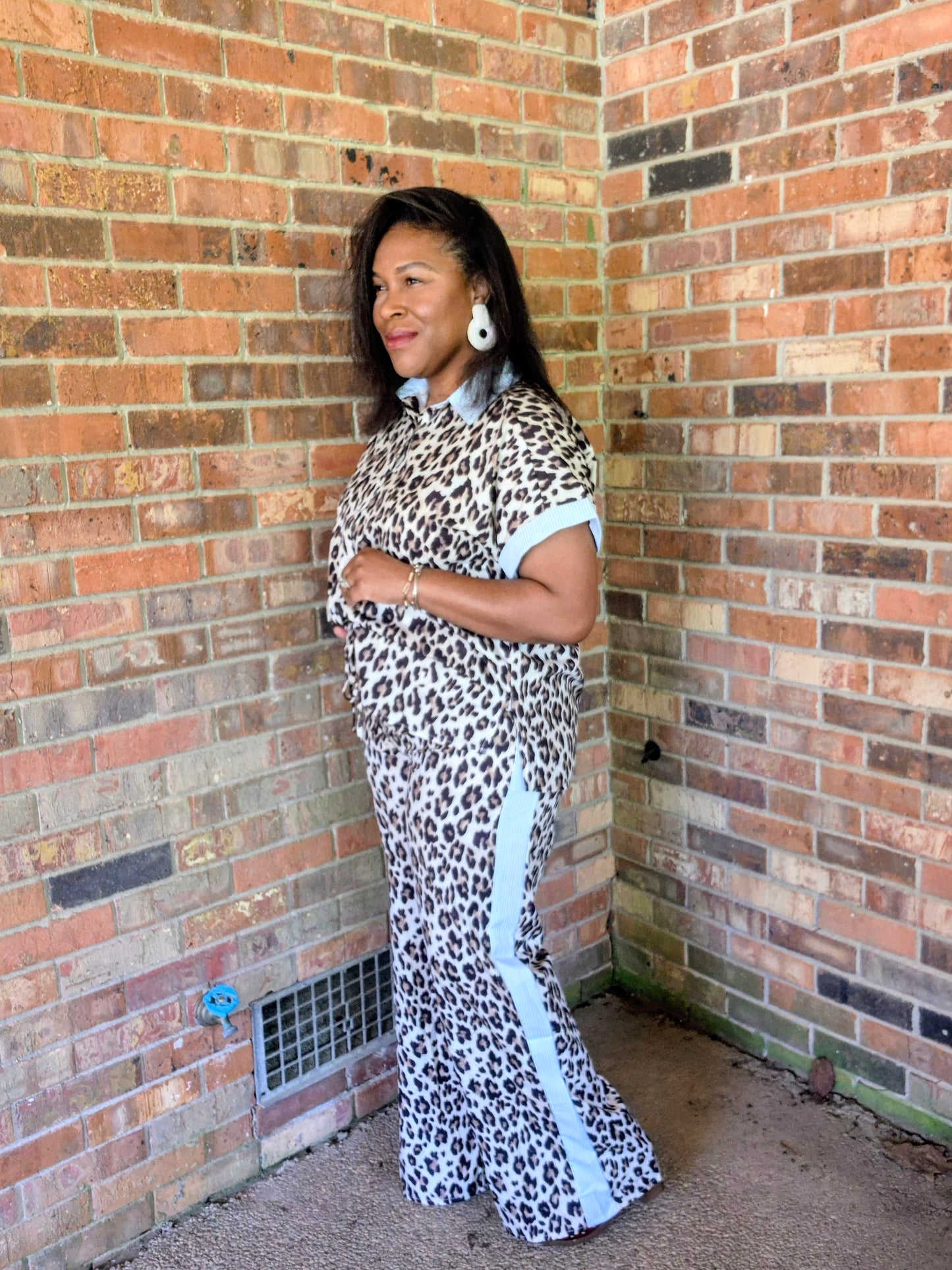 Leopard  Luxe Set