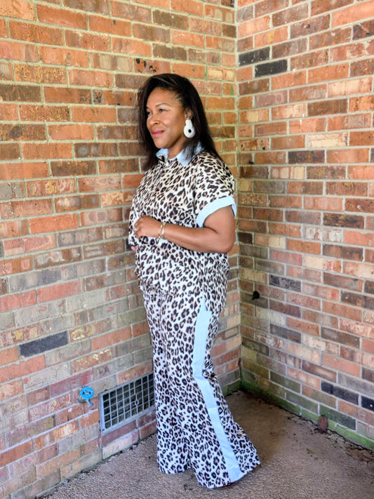 Leopard  Luxe Set