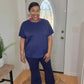 Navy Flare Set