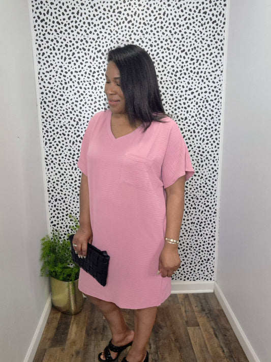 Pink Airflow Dress