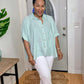 Frayed White Jeans