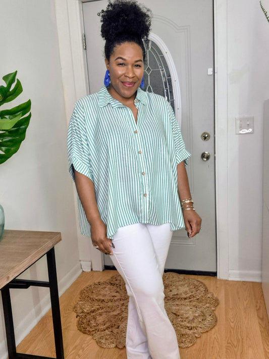 Frayed White Jeans