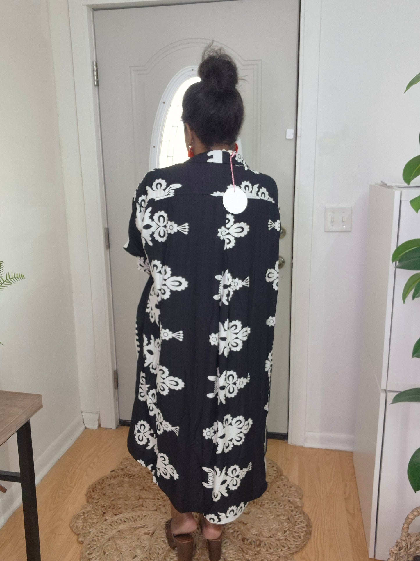 Abstract Print Midi