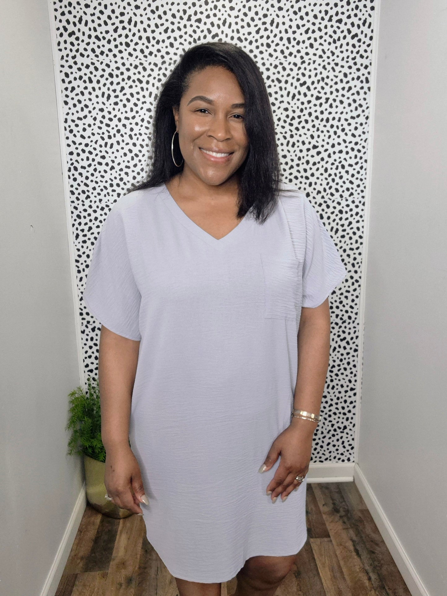 Gray Airflow Dress