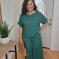Green Woven Set