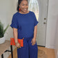 Navy Woven Set
