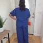 Navy Woven Set