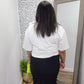 Black Ruched Skirt