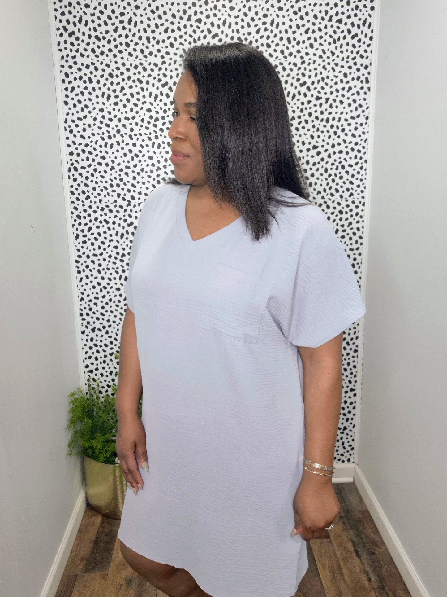 Gray Airflow Dress