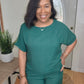 Green Woven Set