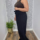 Pleated Pants Black