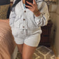 Gray Short Set
