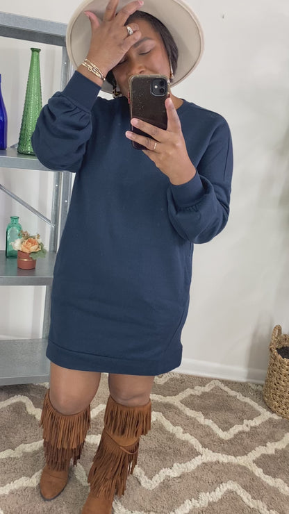 Oversized Sweatshirt (Blue)