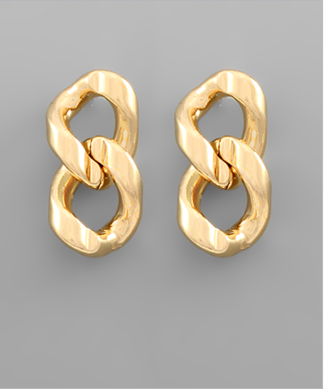 Chain Link Earrings