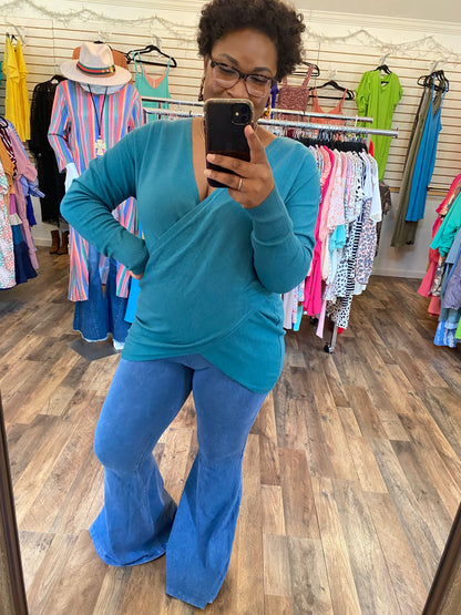 Crossover Cutie Sweater
