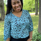 Dalmation Crepe Top