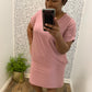 Rose V-Neck Dress