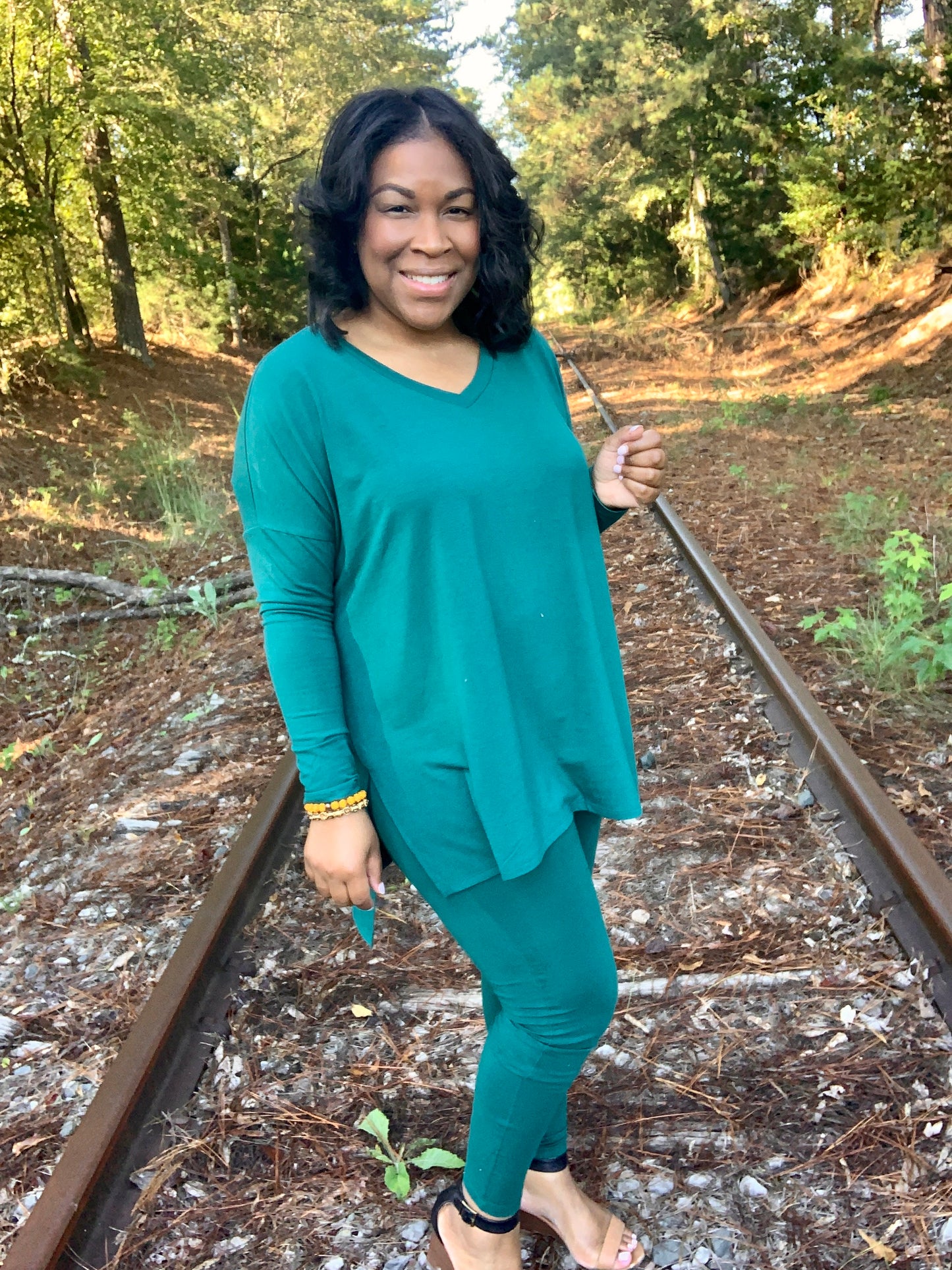 Green Dolman Set