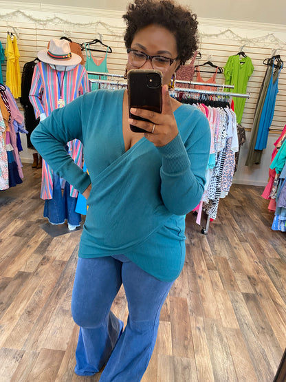 Crossover Cutie Sweater