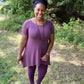 Eggplant Tunic Top