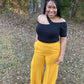 Mustard Palazzo Pants